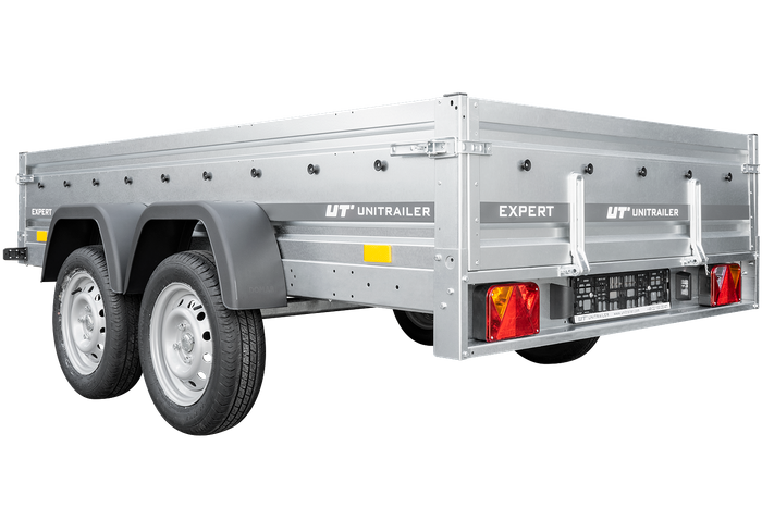 Remorque voiture 2 essieux 264×150 EXPERT 2615/2 PTAC 750 KG – Image 6