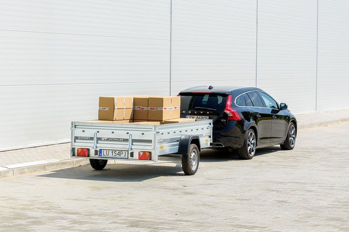 Remorque voiture simple essieu 264 x 150 EXPERT 2615 PTAC 500/750 kg – Image 3