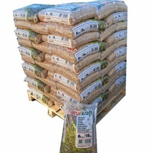Granulés de bois de Naturkraft – Palette de 66 sacs